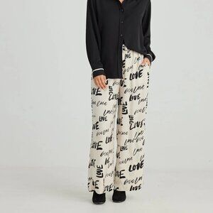 BRAVE+TRUE astrid pant love print